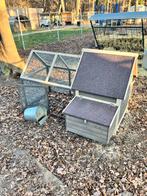 Grote kippenhok met ren, Ophalen, Zo goed als nieuw, Kippenhok of Kippenren