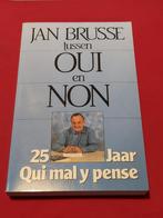 GESIGNEERD Tussen Oui en Non. Jan Brusse., Boeken, Gelezen, Ophalen of Verzenden