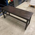Bijzettafel Kroeg 'Bruin Café' Kleine Tafel 100x33x45cm, Huis en Inrichting, 50 tot 100 cm, Tafel, Ophalen of Verzenden, Zo goed als nieuw