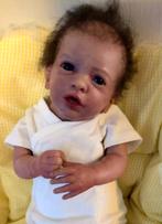 Reborn baby Aleyna., Ophalen of Verzenden, Zo goed als nieuw, Babypop