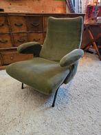 Arflex Delfino Fauteuil - Erberto Carboni Design, Ophalen, Gebruikt, 75 tot 100 cm, Metaal