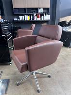 Barberstoel / kapperstoel, Huis en Inrichting, Ophalen of Verzenden, Zo goed als nieuw, 75 tot 100 cm, 50 tot 75 cm