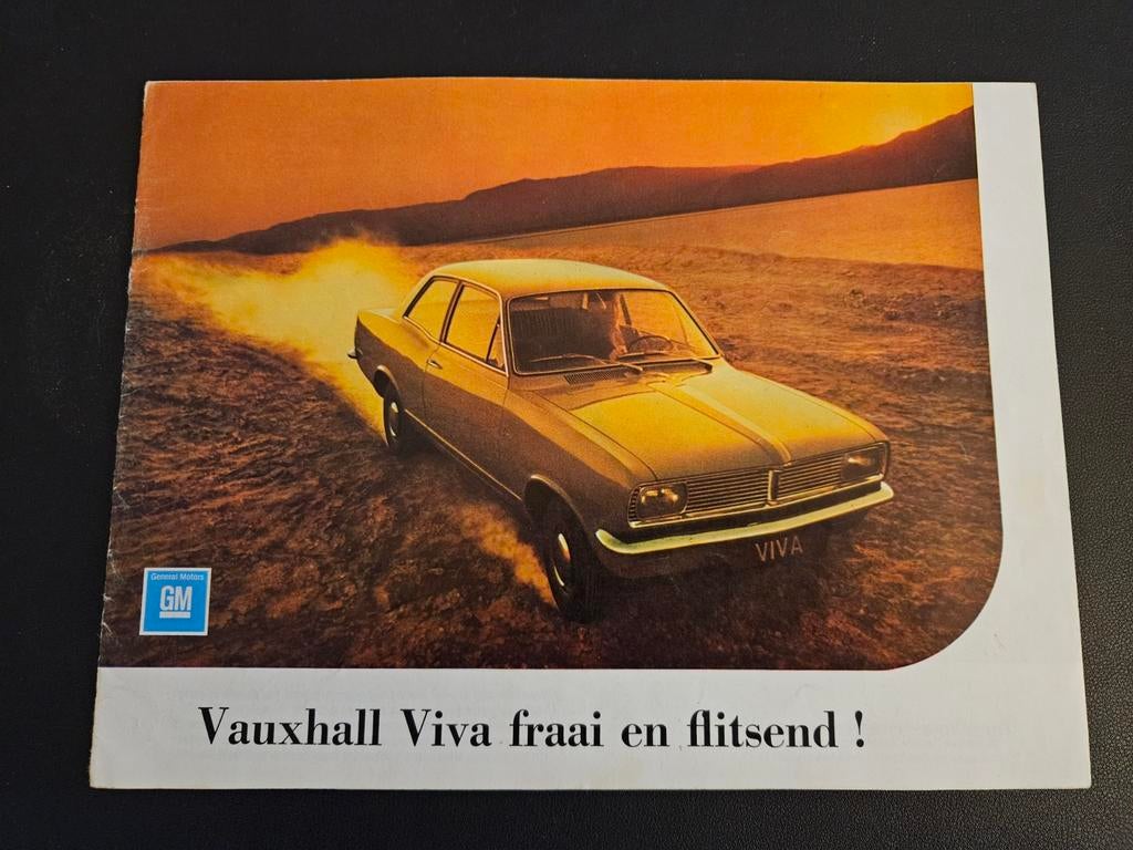 Brochure Vauxhall Viva 1968, Ophalen of Verzenden, Zo goed als nieuw, Overige merken