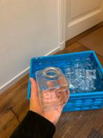 Vaasjes vierkant en ovaal, Ophalen of Verzenden, Overige kleuren, Aardewerk of Porselein, Minder dan 50 cm