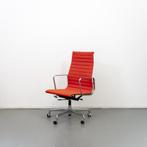 8x Vitra EA 119 Bureaustoel Oranje Hopsak - Chroom, Oranje, Ophalen of Verzenden, Zo goed als nieuw, Bureaustoel