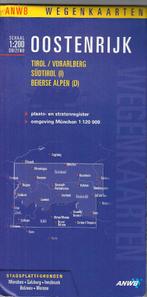 Plattegrond oostenrijk anwb   --, Gelezen, 2000 tot heden, Ophalen of Verzenden, Landkaart