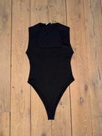 Zara Zwarte Body Vierkante Hals Maat M, Kleding | Dames, Tops, Maat 38/40 (M), Zwart, Ophalen of Verzenden, Zo goed als nieuw