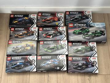 Lego Speed Champions F1 volledige serie (13 stuks) beschikbaar voor biedingen