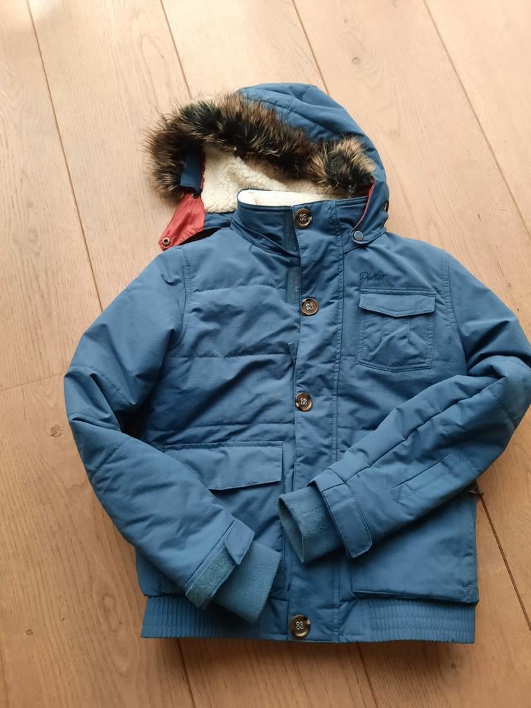 Protest Skijas Meisjes Maat 152 - Blauw, Ophalen of Verzenden, Zo goed als nieuw, Protest, Meisje