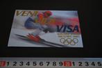 sticker VENI VIDI VISA 1988 Worldwide sponsor Olympic Games, Ophalen, Zo goed als nieuw