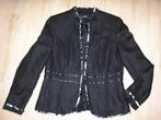 Linnen jasje van Promiss maat 42, Kleding | Dames, Promiss, Zwart, Maat 42/44 (L), Ophalen of Verzenden