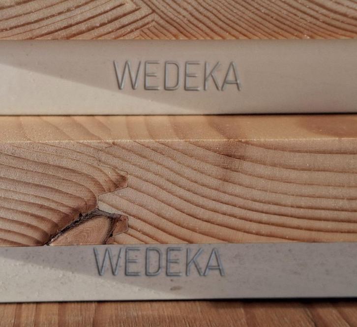 WEDEKA houten stelling, Huis en Inrichting, Kasten | Stellingkasten, Gebruikt, Ophalen