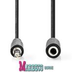 Stereo-Audiokabel, Audio verlengkabel, 3,5 mm, Jack 5 meter, Nedis, Nieuw, 5 tot 10 meter, Info@marbeco.nl