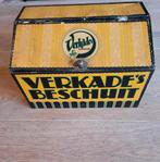 Prachtig oud Verkade blik / Verkade's beschuit, Verzamelen, Ophalen, Gebruikt, Beschuit, Verkade
