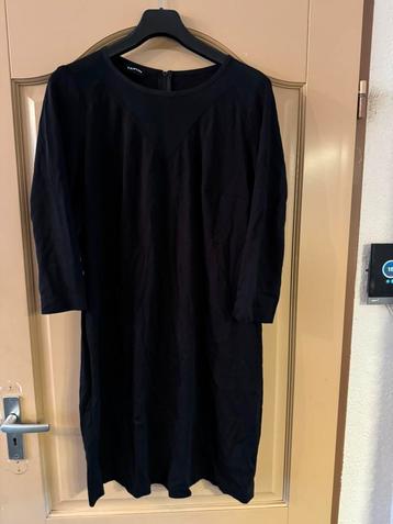 Supermooie zwarte jurk van Taifun maat 44 izgs beschikbaar voor biedingen