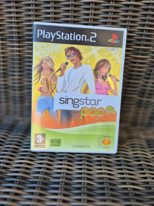 SingStar Pop – PlayStation 2 game, Spelcomputers en Games, Games | Sony PlayStation 2, Zo goed als nieuw, Muziek, Vanaf 3 jaar
