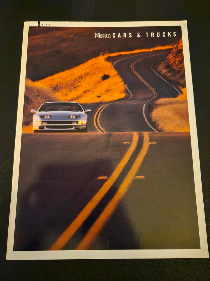Brochure Nissan Cars & Trucks 1991 USA, Boeken, Auto's | Folders en Tijdschriften, Zo goed als nieuw, Nissan, Ophalen of Verzenden