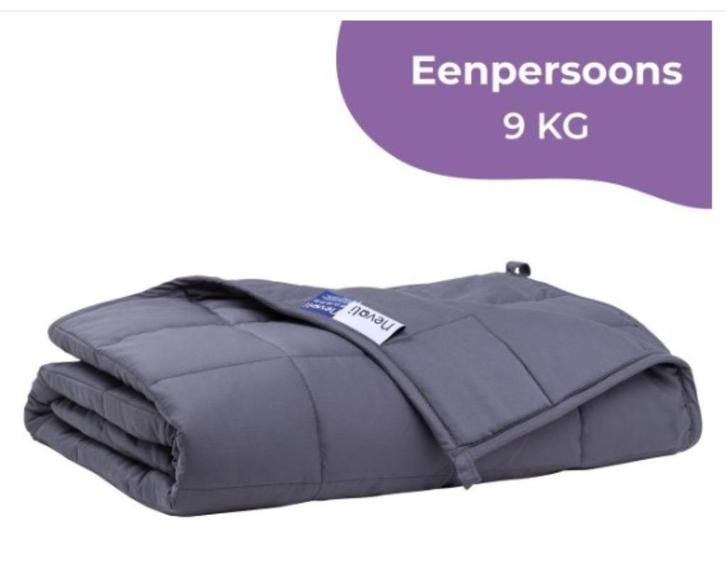 nevali verzwaringsdeken 140x200 9 kg, Huis en Inrichting, Slaapkamer | Beddengoed, Zo goed als nieuw, Deken of Dekbed, Eenpersoons