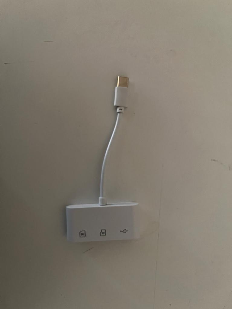 SD Card Reader, Ophalen, Zo goed als nieuw