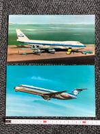 ansichtkaarten KLM vliegtuigen, Verzamelen, Ophalen of Verzenden, Zo goed als nieuw, Kaart, Foto of Prent
