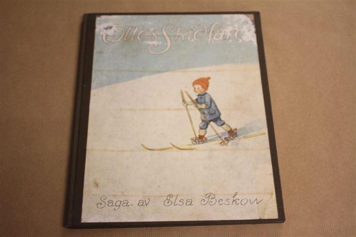Olles Skidfärd - Elsa Beskow - Prentenboek, Boeken, Prentenboeken en Plaatjesalbums, Gelezen, Ophalen of Verzenden
