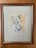 Aquarel Bep Zuurendonk-Sijthoff, Ophalen of Verzenden