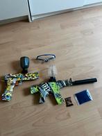 Twee gelblaster voor € 45 met Orbi en veiligheidsbril, Ophalen of Verzenden, Zo goed als nieuw