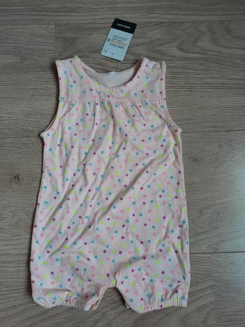 NIEUW! Zomer Pakje Lichtroze Dots Stippen Maat 56, Kinderen en Baby's, Babykleding | Maat 56, Nieuw, Meisje, Pakje, Ophalen of Verzenden