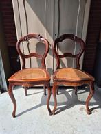 2 Antieke biedermeier stoelen, Ophalen