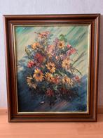 Schilderij bloemen, Antiek en Kunst, Kunst | Schilderijen | Klassiek, Ophalen of Verzenden