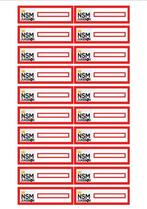 NSM jukeboxen, titelkaartjes voor 45 toeren machines, Ophalen of Verzenden, Nieuw, 1970 tot heden, Overige merken