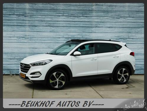 Hyundai TUCSON 1.6 T-GDi Premium Leer Carplay Panorama Cam, Auto's, Hyundai, Bedrijf, Te koop, Tucson, ABS, Achteruitrijcamera