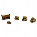 Lot diversen, o.a. miniatuur Koran en zilveren hanger (6x), Antiek en Kunst, Ophalen of Verzenden