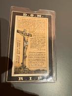 Antiek rouw-/gedachtenisprentje – Maastricht 1868 – Maria, Antiek en Kunst, Antiek | Religie, Verzenden