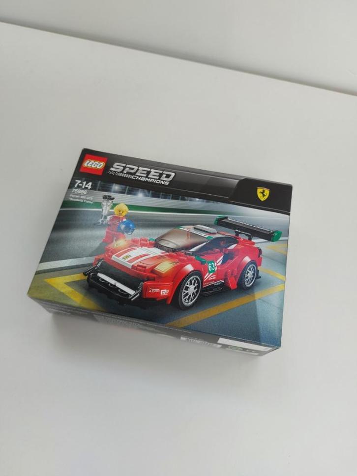 Speed Champions 75886 Ferrari 488 GT3: nieuw en ongeopend, Kinderen en Baby's, Speelgoed | Duplo en Lego, Nieuw, Lego, Complete set