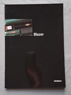 Brochure CHEVROLET BLAZER - 1995/NL., Ophalen of Verzenden, Chevrolet