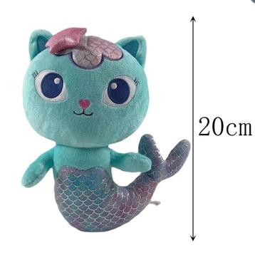 Nieuw ! Gabby's Dollhouse Mercat / Meerminkat knuffel. 20 cm beschikbaar voor biedingen