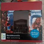 Kerstdecoratie bloemenkraam met verlichting, Ophalen of Verzenden