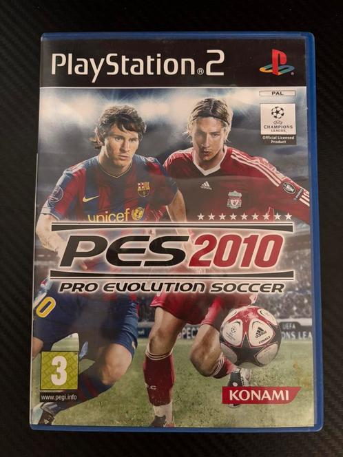 Pro Evolution Soccer 2010, PS2, Spelcomputers en Games, Games | Sony PlayStation 2, Gebruikt, Sport, 3 spelers of meer, Vanaf 3 jaar