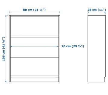 Ikea Billy boekenkast- 8 stuks - afbeelding 4