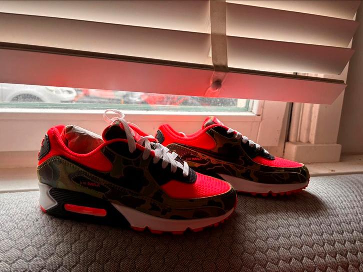 Nike air max 90 reverse orange duck camo 2020 maat 39, Kleding | Dames, Schoenen, Nieuw, Sneakers of Gympen, Overige kleuren, Ophalen of Verzenden
