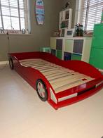 mooi houten autobed, Ophalen, 85 tot 100 cm, Zo goed als nieuw, Lattenbodem