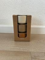Kommetjes 3x nieuw, Huis en Inrichting, Keuken | Potten en Pannen, Ophalen of Verzenden, Zo goed als nieuw, Glas, Pot, Bus of Blik