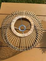 Zo goed als nieuwe rotan lampenkap, Ophalen, Beige, Rond, Nieuw