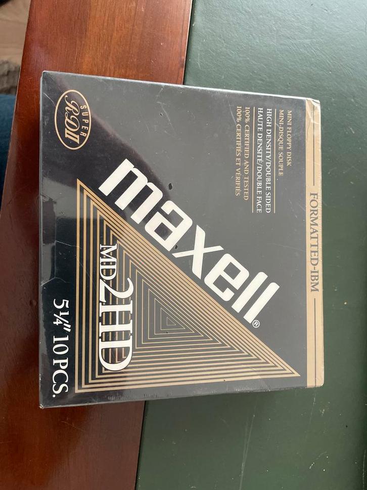 Maxwell 5 1/4" Diskettes - Nieuw in Verpakking!, Computers en Software, Beschrijfbare discs, Nieuw, Overige typen, Ophalen of Verzenden