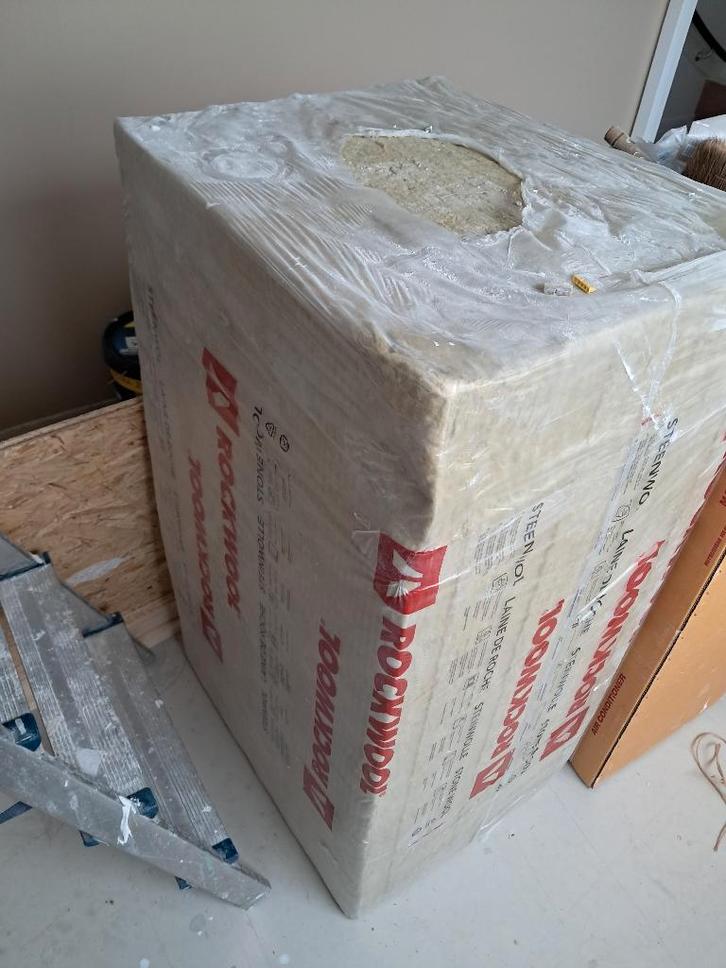 Rockwool Rocksono Solid / Steenwol, Doe-het-zelf en Verbouw, Isolatie en Afdichting, Nieuw, Muurisolatie, Dakisolatie, Steenwol