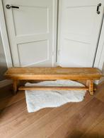 Vintage houten bankje schoolbankje gymbankje, Ophalen, Gebruikt, Overige typen