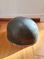 Britse para helm model WO2 MKII 100% compleet, Verzamelen, Militaria | Tweede Wereldoorlog, Ophalen of Verzenden, Helm of Baret