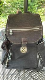Kipling reistas/rugras met wielen, Uitschuifbare handgreep, Gebruikt, Zwart, Minder dan 40 cm