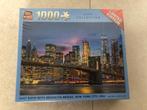 King East River with Brooklyn Bridge, New York 1000 stukjes, Ophalen of Verzenden, 500 t/m 1500 stukjes, Nieuw, Legpuzzel